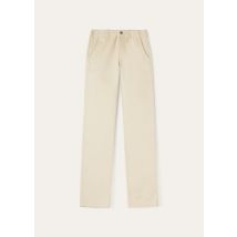 Loro Piana - Jorge Trousers Sea Island Denim, Woman, Mild Sand, Size: 40