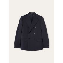 Loro Piana - International Db Suit Zelander High Tenacity, Man, Navy Blue, Size: 48