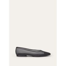 Loro Piana - Primula Ballerina Mesh, Donna, Black, Taglia: 37