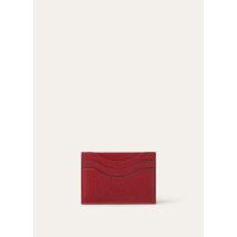 Loro Piana - Extra Cardholder Zibeline Leather, Femme, Frozen Redcurrent, Taille: NR