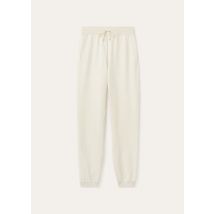 Loro Piana - Cocooning Pants Raw Cash Fleece, Woman, Vanilla Ivory, Size: L