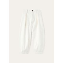 Loro Piana - Ciara Trousers New York Dyed, White, Size: 8