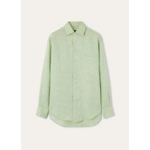 Loro Piana - Andre' Shirt Solaire, Femme, Soft Green Tea, Taille: 42