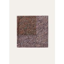 Loro Piana - Carre' Andre' Print Jacquard Silk, Woman, Lightcam/Ebony/Burgundy/Tawny Bark, Size: NR