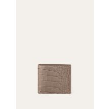 Loro Piana - Compact Wallet Soft Matt Alligator, Man, Warm Mastic, Size: NR