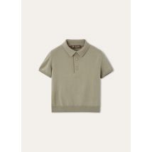 Loro Piana - Marvelous Polo Sweater Ss Wish Gg 18, Dried Taragon, Taille: 8