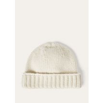 Loro Piana - Alpe Di Mera Beanie Cash Gg 3, Man, White Snow, Size: M