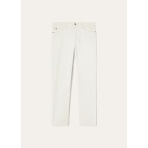 Loro Piana - Quarona Trousers Denim Flower, Uomo, White, Taglia: 34
