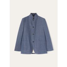 Loro Piana - Spagna Sb Jacket Denim Flower, Homme, Surge Blue, Taille: L