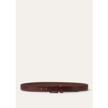 Loro Piana - Rory-belt (3,0) Box Leather, Man, Fireplace, Size: 85
