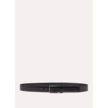 Loro Piana - Rory-belt (3,0) Box Leather, Man, Black, Size: 80