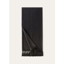 Loro Piana - Sciarpa Unita Tovo Silk, Uomo, Black, Taglia: NR