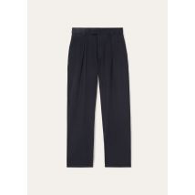 Loro Piana - Reinga Trousers Vicuna, Homme, Blue Navy, Taille: 54