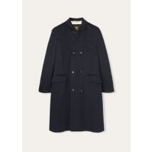 Loro Piana - Martingala Db Coat Cash Storm, Man, Navy Blue, Size: S