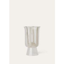 Loro Piana - Bicchiere Murano Filigrana Con Piede, Pearl Grey, Size: NR