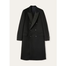 Loro Piana - Renato Db Coat Cash Double Rain, Man, Black, Size: 52