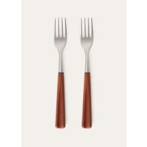 Loro Piana - Fork Set, Mahogany, Größe: NR
