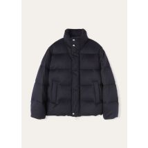 Loro Piana - Giulio Puffer Cash Storm, Man, Navy Blue, Size: L