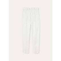 Loro Piana - Carlo Trousers Hyannis, Man, Optical White, Size: 50