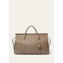 Loro Piana - Loom Weekender L50 Tender Calf, Man, Warm Mastic/Onyx, Size: NR