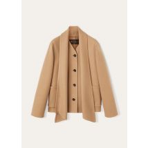 Loro Piana - Gladwin Short Bluson Sb Heavy Cash Double Rain, Damen, Light Tan, Größe: 40
