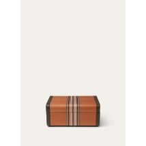 Loro Piana - The Loro Piana Intarsia Watch Box S, Natural Mahogany/Dark Chocolate, Size: NR