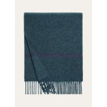 Loro Piana - Sciarpa Twelve Baby Cashmere, Man, Emerald Noire, Size: NR