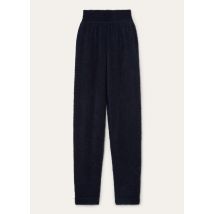 Loro Piana - Pella Trousers Cash Silk Gg 7, Woman, Classic Blue, Size: M