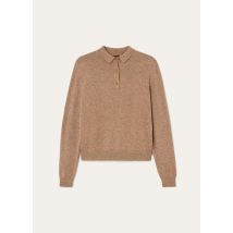 Loro Piana - Colonno Polo Cash Silk Gg 12, Femme, Rustic Undergrowth, Taille: 44