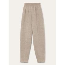 Loro Piana - Feriolo Trousers Cash Linen Silk Gg 8, Woman, Delicate Bark, Size: S