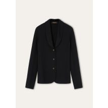 Loro Piana - Intra Jacket Silk Gg 18, Femme, Black, Taille: 36