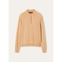 Loro Piana - Ice Wish Polo Cotton Gg 18, Woman, Shoreline, Size: 44