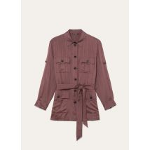 Loro Piana - Amanda Shirt Pekin Chemise, Woman, Venice Bricola, Size: 46