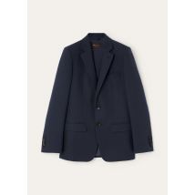 Loro Piana - International Sb Jacket Sopra Visso Linen Rain, Woman, Navy Blue, Size: 44