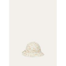 Loro Piana - Eryn Hat Botanical Flowers, Sky Blue/Midnight Moss/Light Red, Taille: 0-3