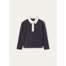 Loro Piana - Playground Polo Jersey Cotton, Navy Blue/White, Size: 10