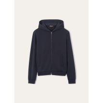 Loro Piana - Vellano Hooded Bomber Double Bicolor Gok, Herren, Blue Navy, Größe: M