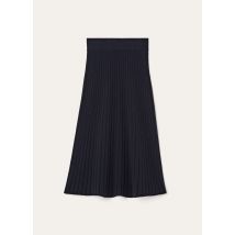 Loro Piana - Baby Coste Skirt Baby Cash Gg 12, Woman, Navy Blue, Size: L