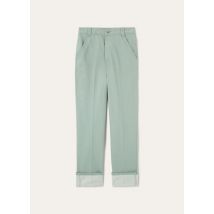 Loro Piana - Garey Trousers Denim Flower, Femme, Azure Cactus, Taille: 30