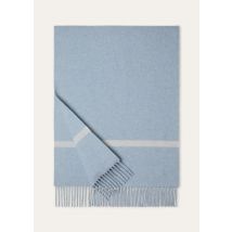 Loro Piana - Sciarpa G. Twelve Baby Cashmere, Woman, Clear Day Melange, Size: NR