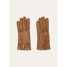 Loro Piana - Nora Charm Gloves Plonge, Woman, Pine Nuts, Size: S