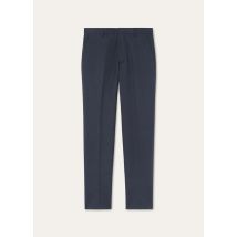 Loro Piana - Jarno Trousers Cleveland, Mann, Navy Blue Ocean Waves, Größe: 58