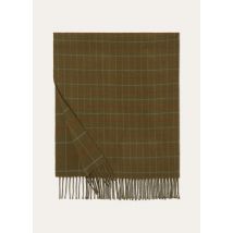 Loro Piana - Double Belt Scarf Cash, Homme, Oniro Green/Trellis Blue/Grey/Red, Taille: NR