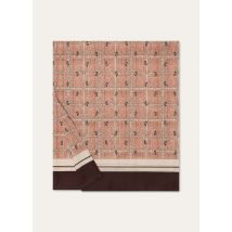 Loro Piana - Boteh Scarf Superlight Cash Silk, Man, Winetasting/Ivory/Rust, Size: NR