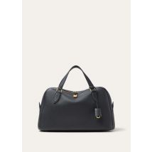 Loro Piana - Needle Medium Fine Grained Leather, Woman, Blue Navy/Sun Gold, Size: NR