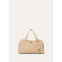 Loro Piana - Needle Small Fine Grained Leather, Woman, Light Mastic/Sun Gold, Size: NR