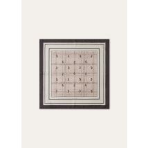Loro Piana - Boteh Foulard 41 Silk Twill, Homme, Light Taupe/Pale Sage/Black, Taille: NR