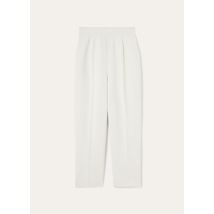 Loro Piana - Siena Trousers Silk Cotton Gg 14, Woman, Thrush, Size: 44