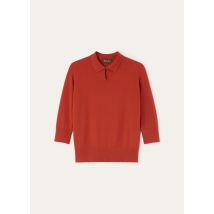 Loro Piana - Neo Piuma Polo Cash Gg 18, Woman, Red Geranium, Size: 42