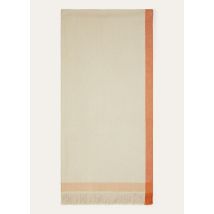 Loro Piana - Four In Hand Fouta Linen, Natural Linen/Light Orange/Rame/Red, Taille: NR
